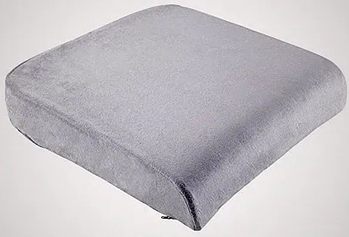 TravelMate Extra Large Memory Foam Seat Cushion Perfect for Office Chair -Velvet